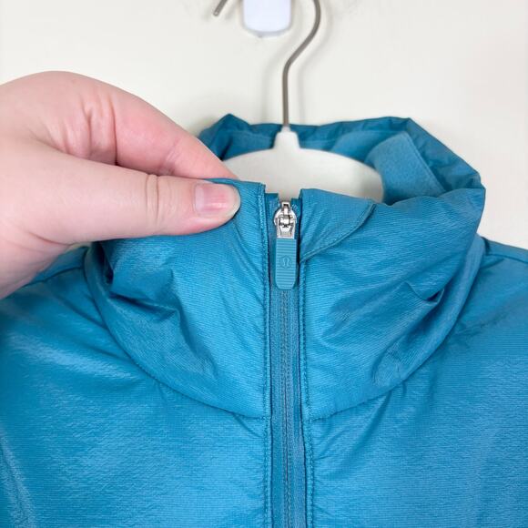 Lululemon Water Resistant Reflective Goose Down Down for It All Vest in Oceanic - Picture 4 of 11